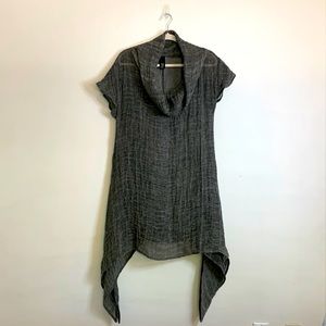 Igor Dobranic linen Gauze Tunic Dress